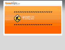 Tablet Screenshot of gooengine.com